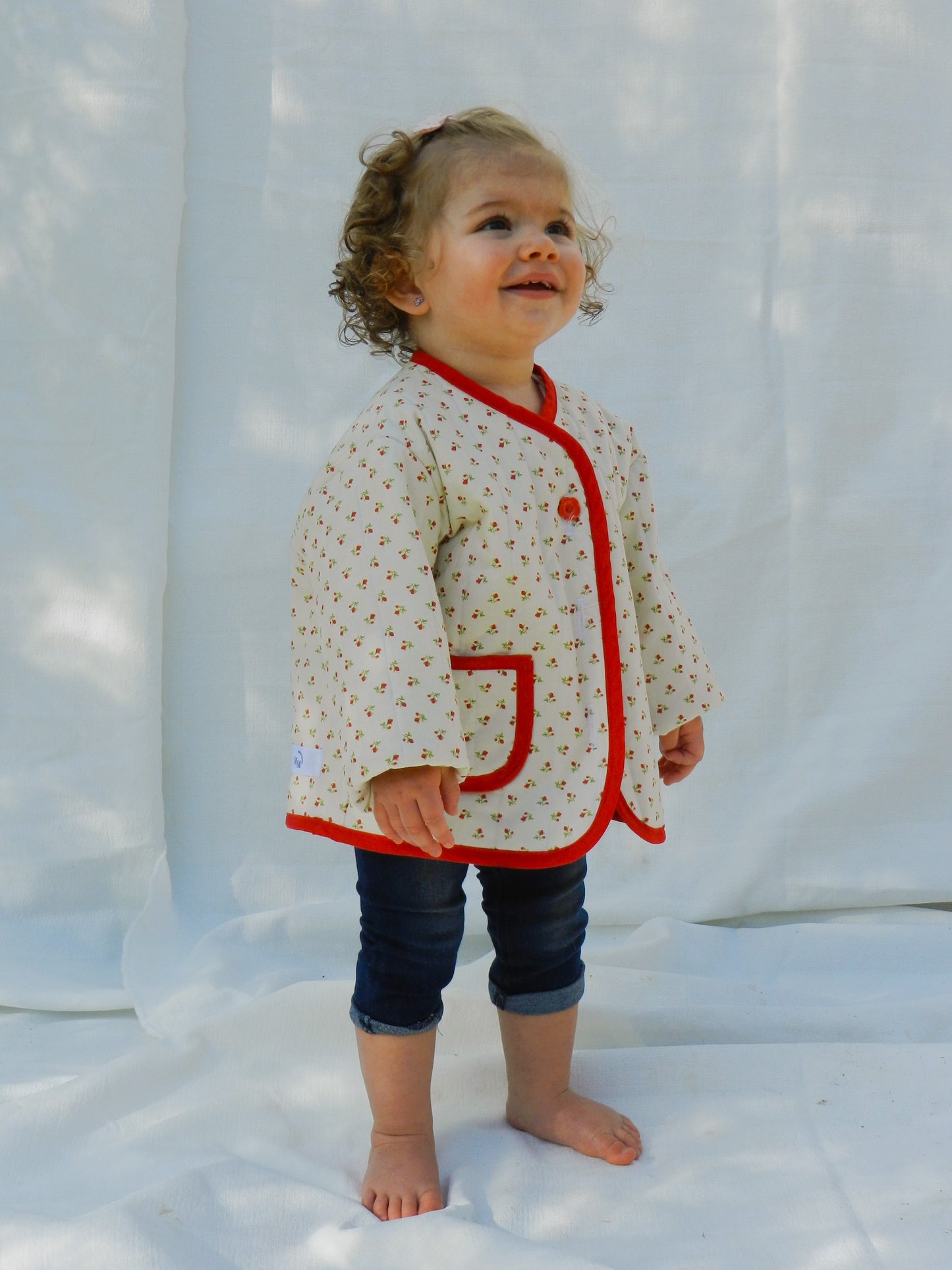 The Quilted Jacket | Strawberry field