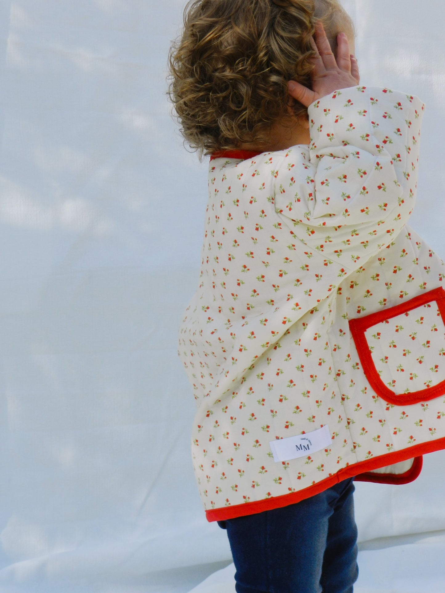 The Quilted Jacket | Strawberry field