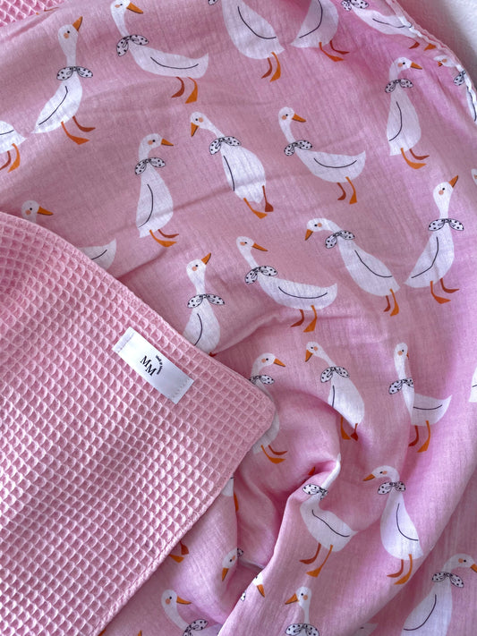 Pink Waddle Blanket