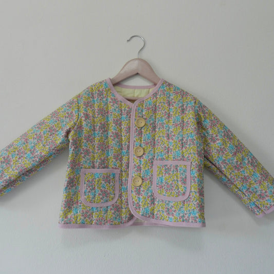 The Quilted Jacket | Spring Garden