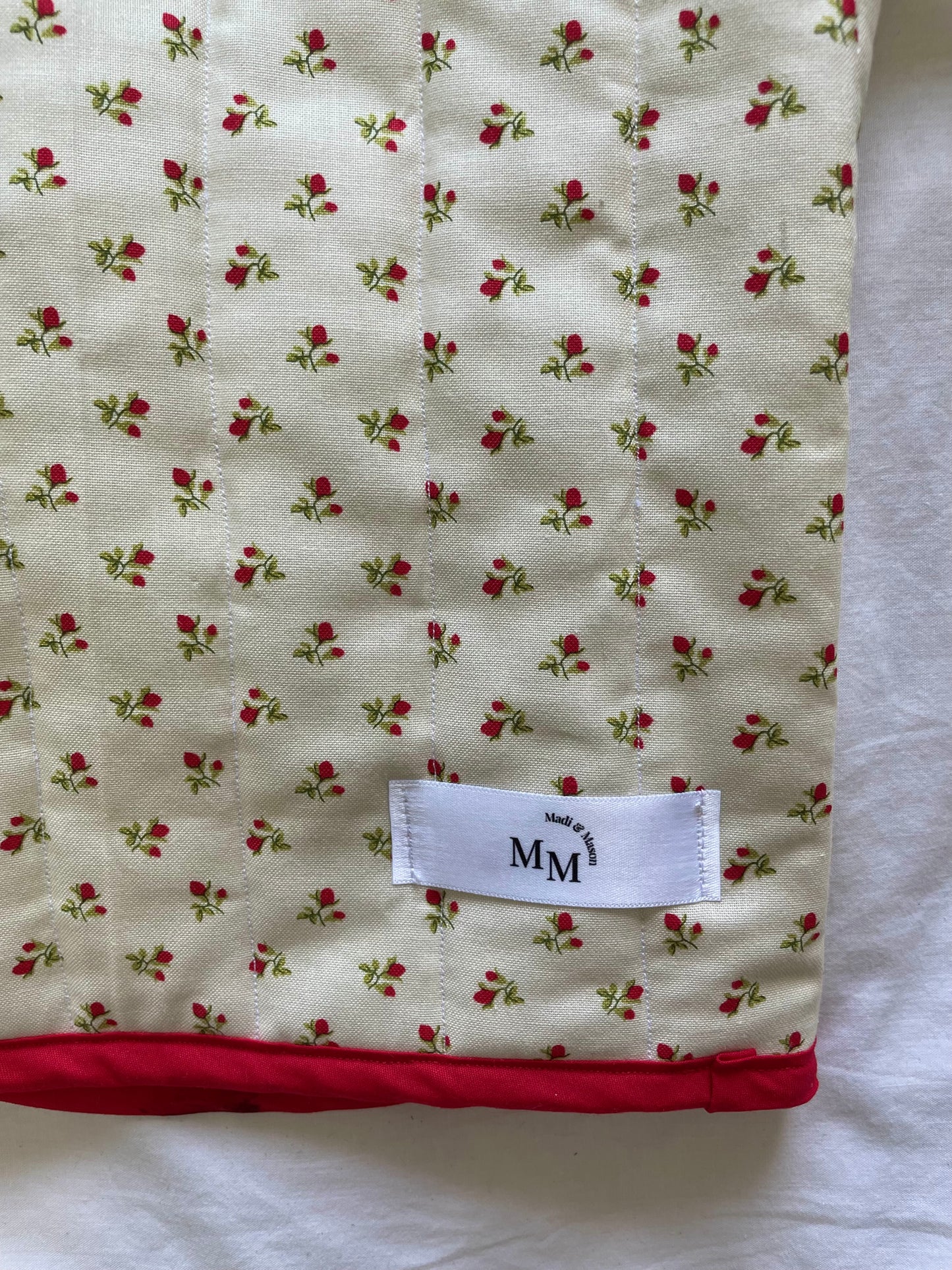 The Quilted Jacket | Strawberry field